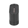 Aromatherapy Flame-Effect Diffuser with Color-Changing LEDS and Essential Oils, Black, large