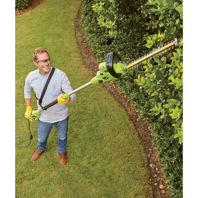 Earthwise 4-In-1 Convertible Electric Pole Chainsaw, , large