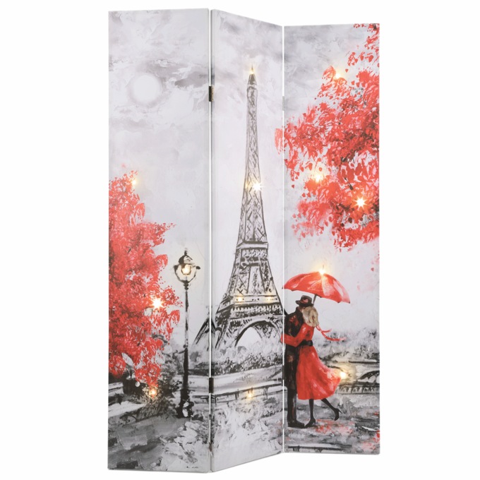 Lit Paris Room Screen, , large