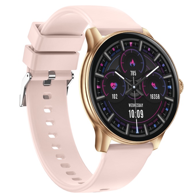 IG Round Smartwatch, Pink, large