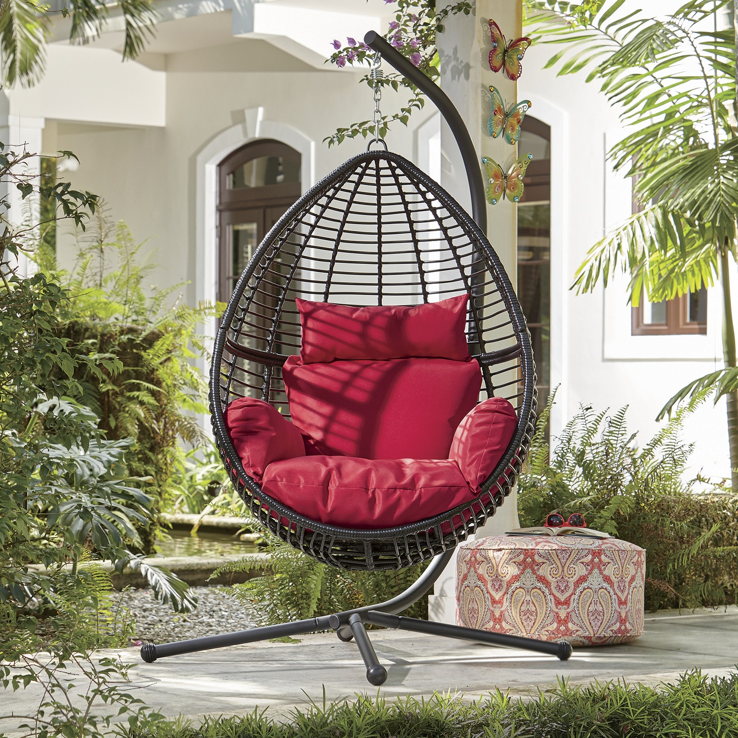 Egg Chair Swing Montgomery Ward