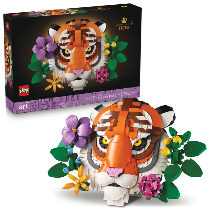 LEGO Art The Fauna Collection - Tiger, , large