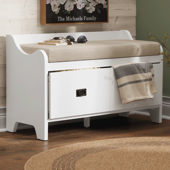 Inverness Storage Bench, , large