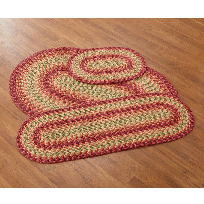 Reversible Heritage Braided Rugs, , large