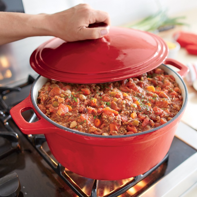 7-Qt. Dutch Oven with Lid, , large