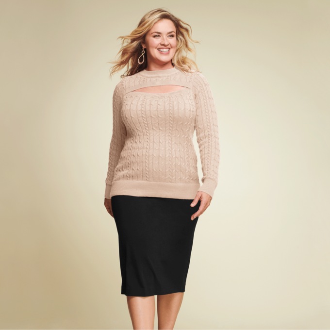 Ellasandra Pencil Skirt, , large