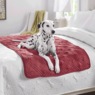 Faux-Suede Waterproof Bed Protector for Pets, , large