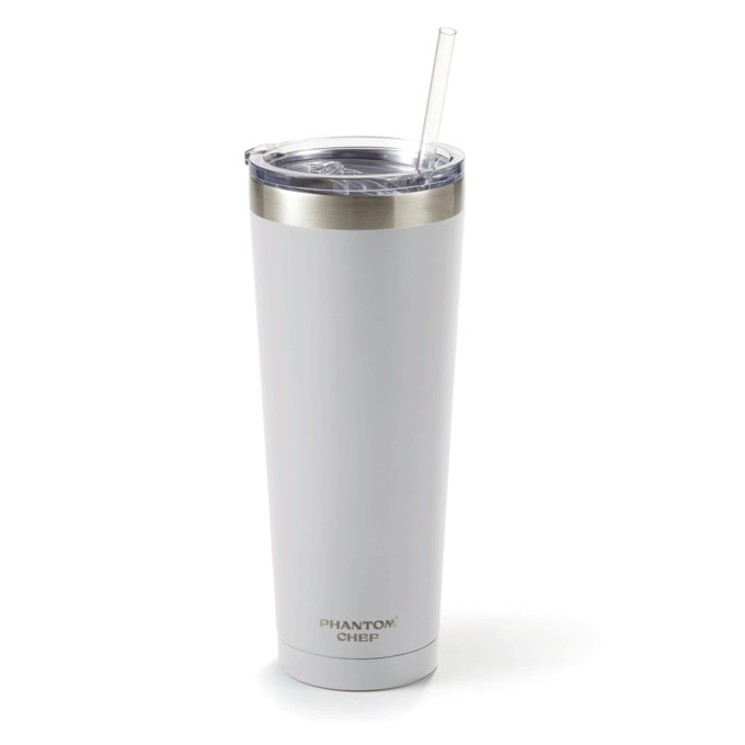 Phantom Chef 25-oz. Stainless Steel Tumbler with Lid, , large