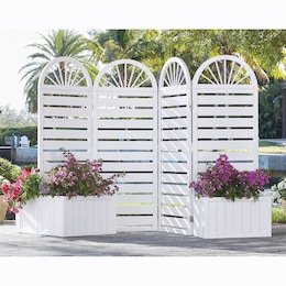 Privacy Screen with Planter, , large