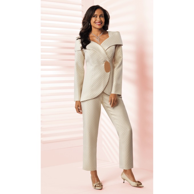 Solana Geo Pant Suit, , large