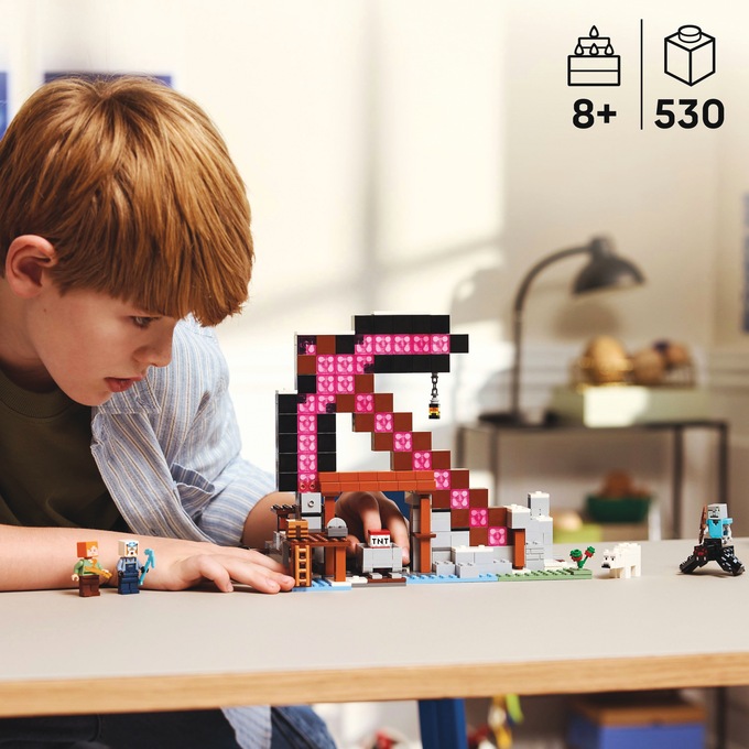 LEGO Minecraft The Pickaxe Mine, , large