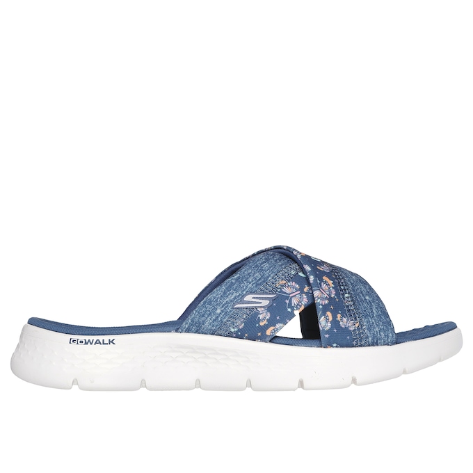 Skechers Womens' GO WALK Flex Butterfly Bliss Slide, , large