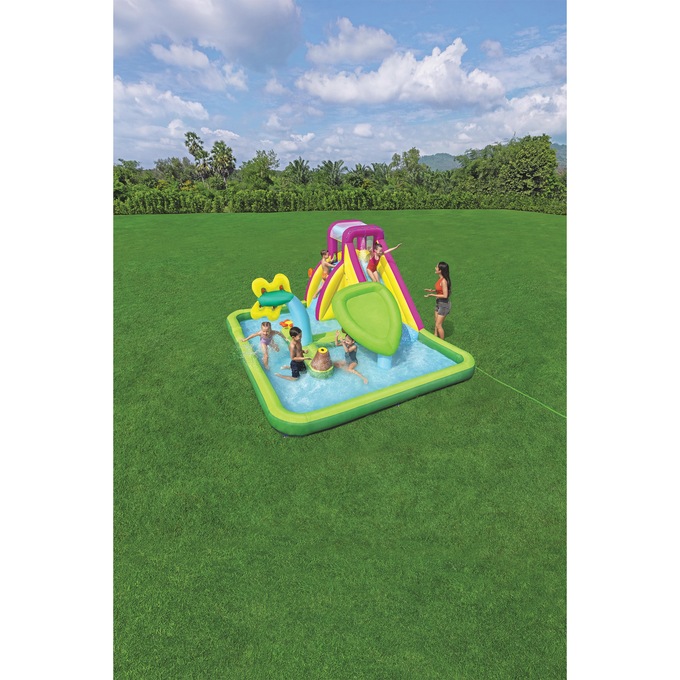 Garden Party Inflatable Mega Water Park, , large