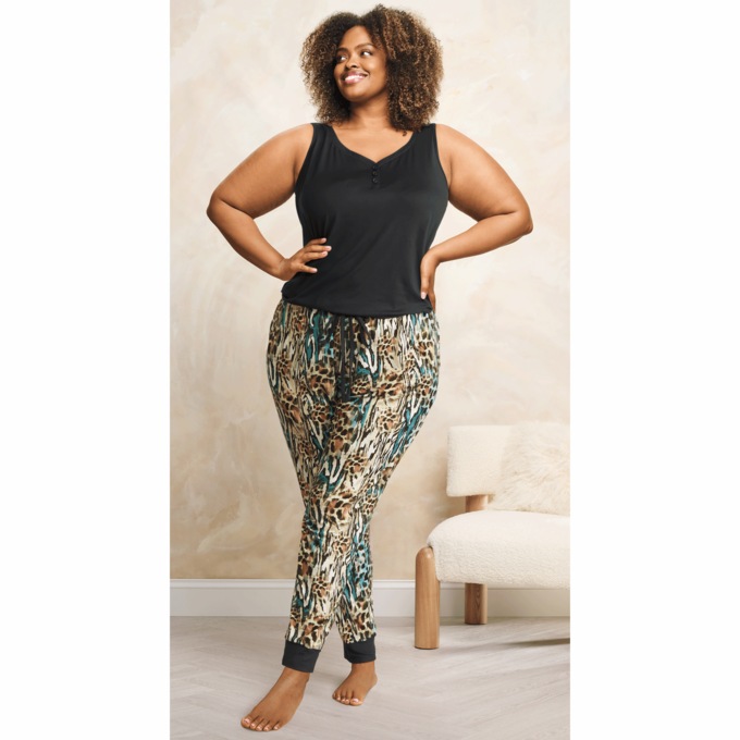 Leopard PJ Set, , large