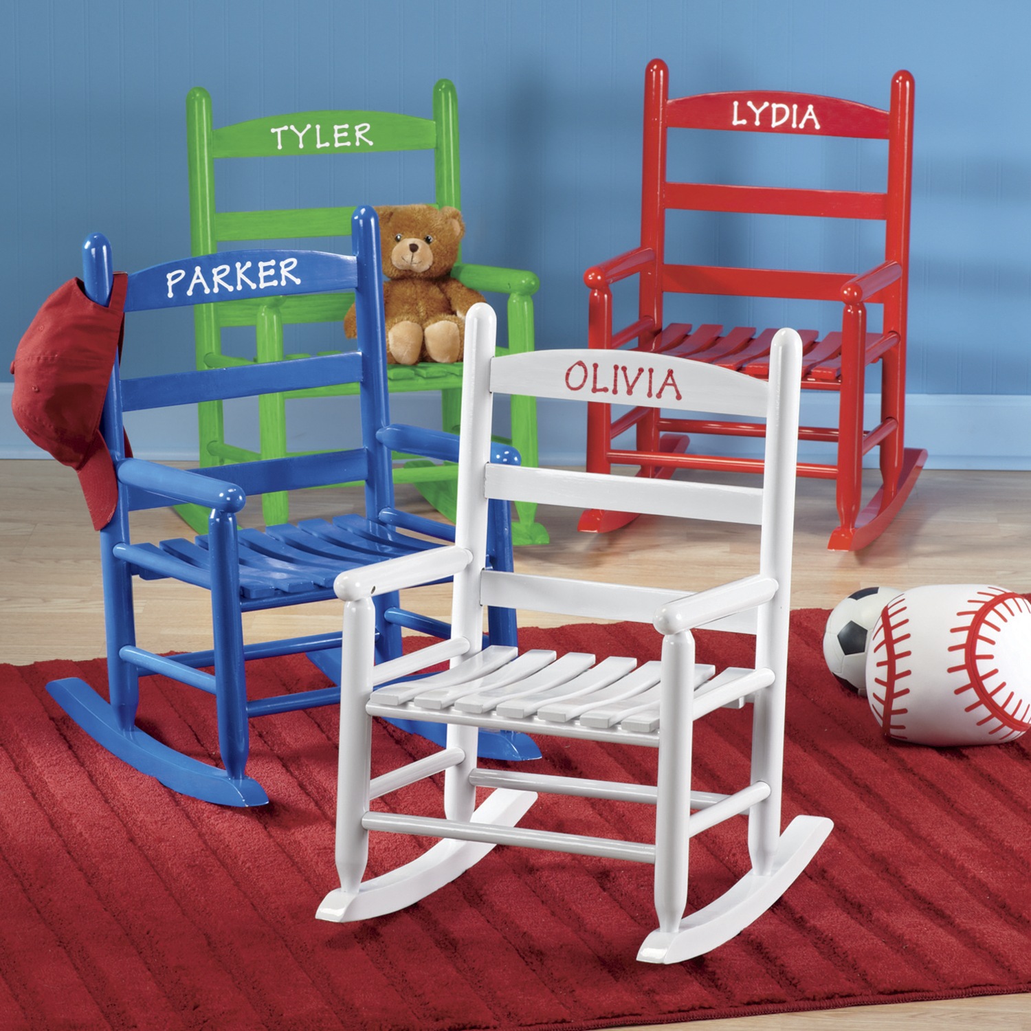 Personalized Child's Rocking Chair Montgomery Ward
