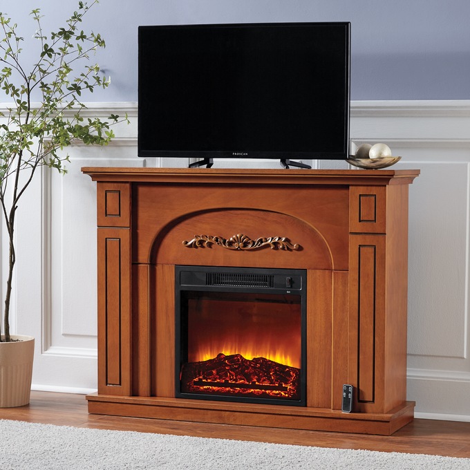 Archibald Electric Fireplace, , large