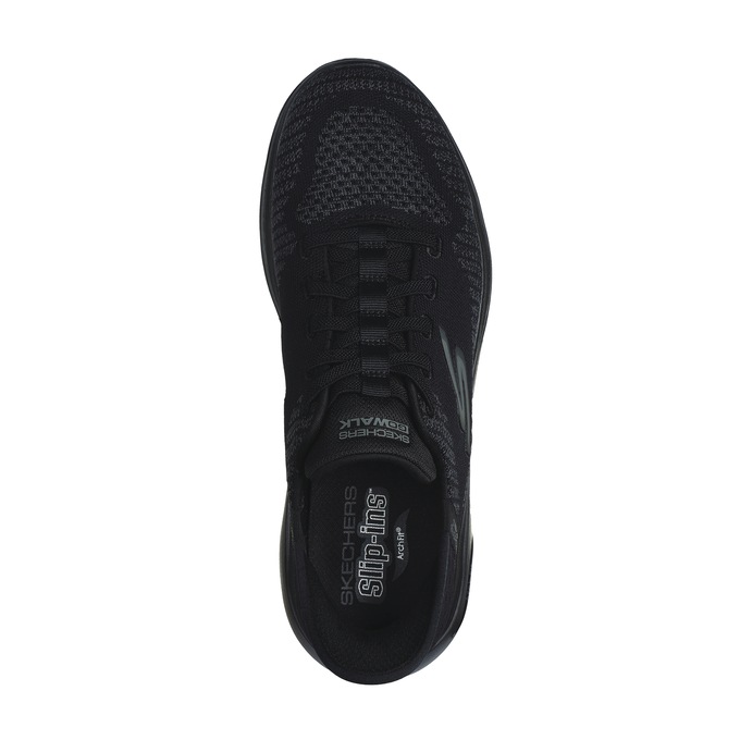 Skechers Men's Slip-Ins GO WALK Arch Fit 2.0, Black Black, large