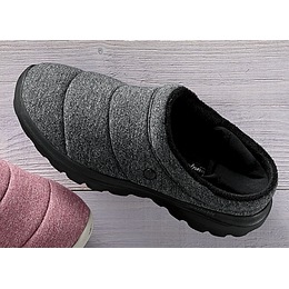 Skechers Women&amp;&#35;39;s GOwalk Lounge At Ease Slip-On, Black Gray, large