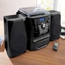 Montgomery Ward 6-in-1 Deluxe Turntable iPod/MP3 AM/FM CD/Cassette, , large