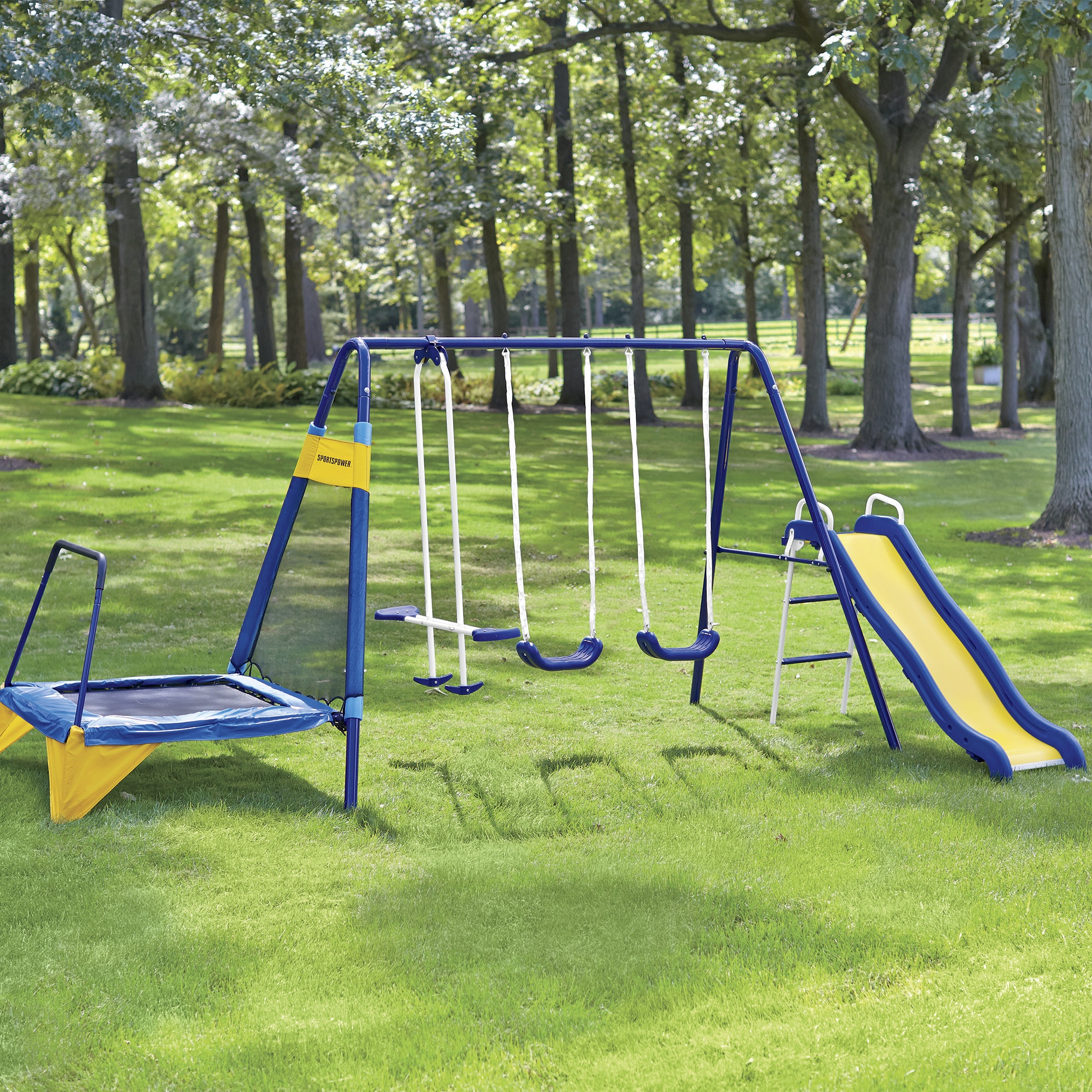 large swing set