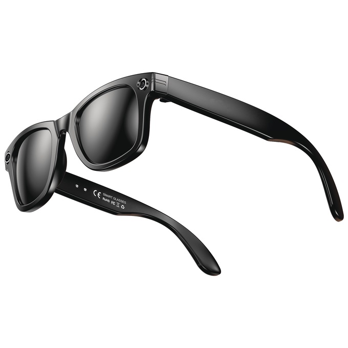 Intelligent Galaxy Smart Sunglasses, Black, large