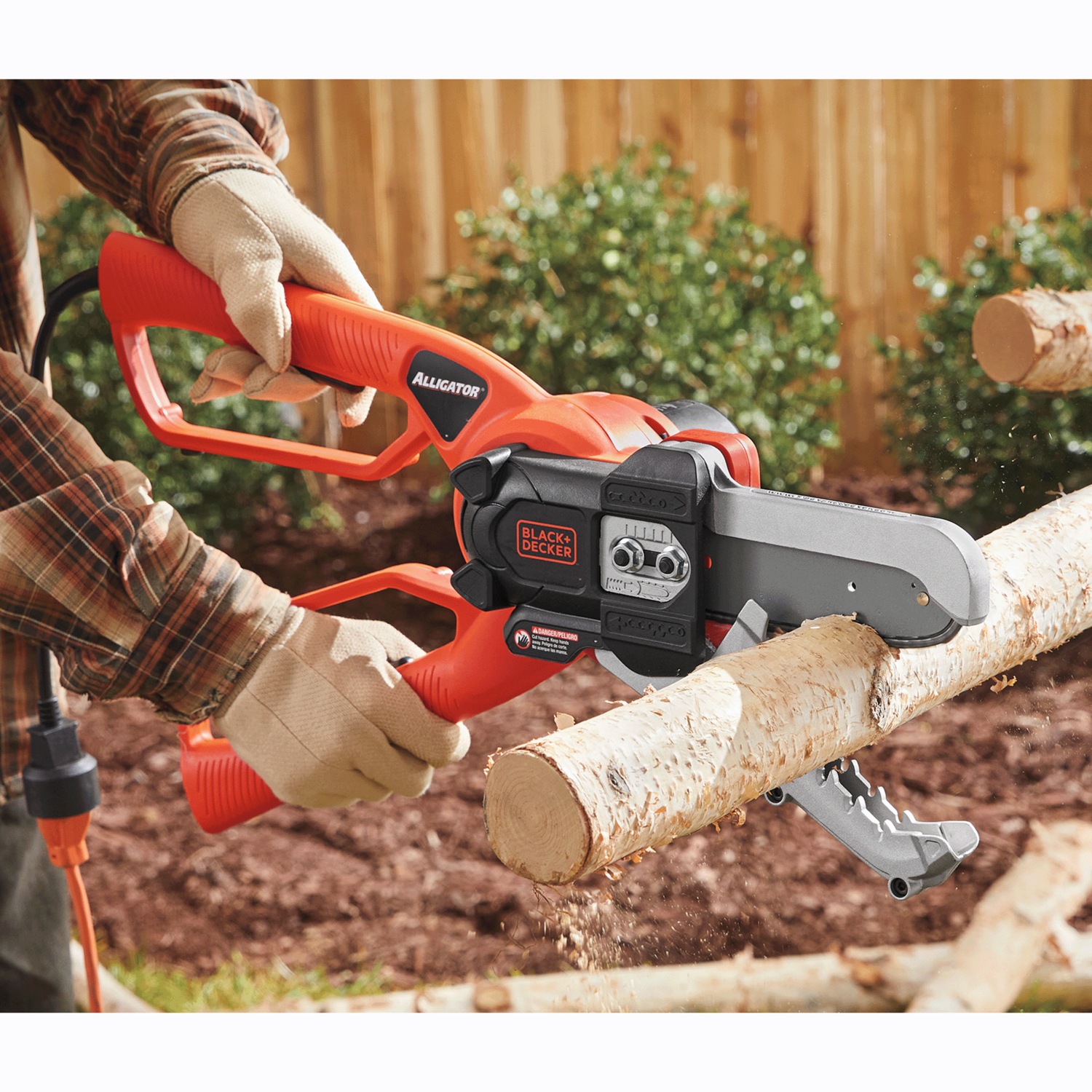 BLACK+DECKER Alligator Corded Electric Lopper Chain Saw