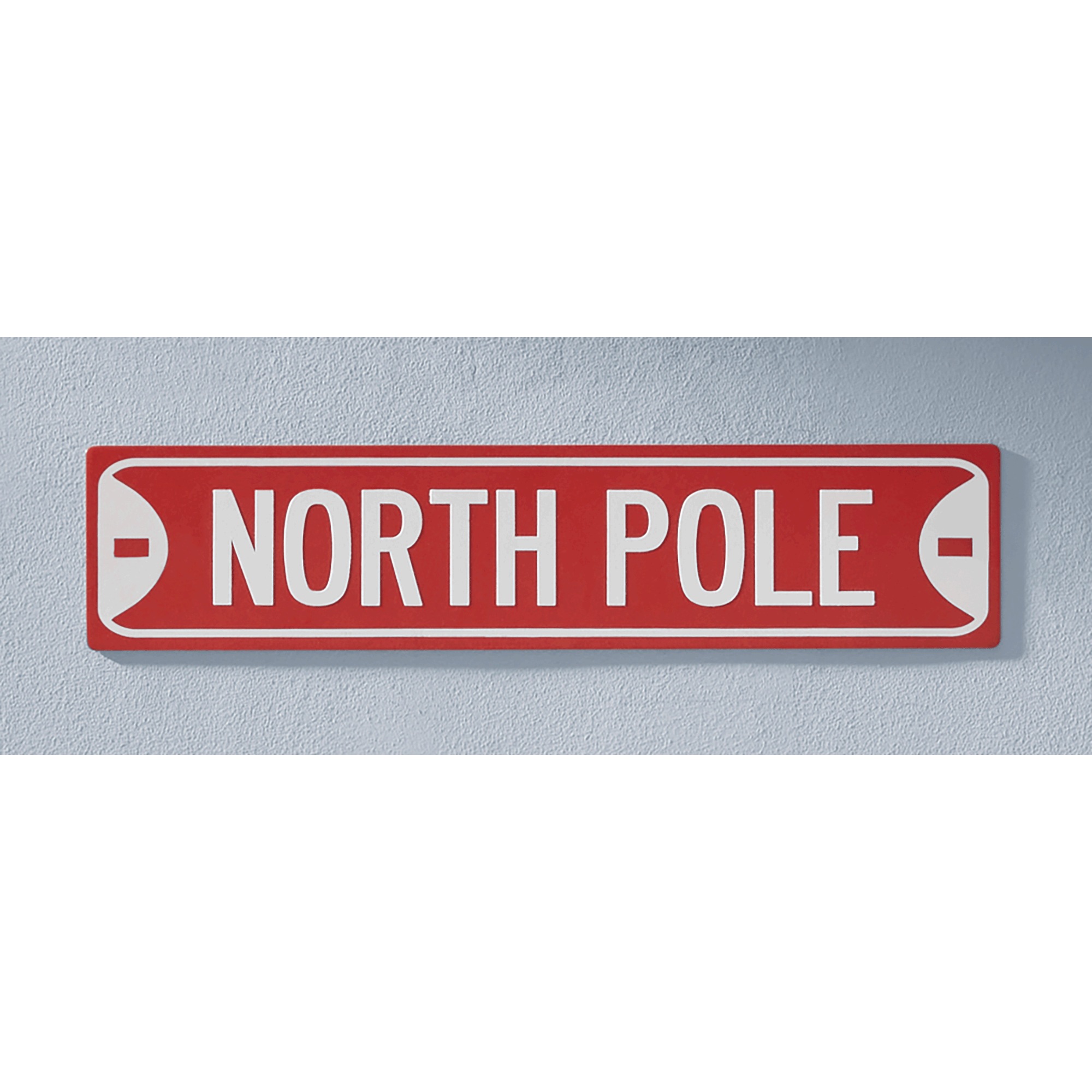 Personalized Street Sign, Red, large
