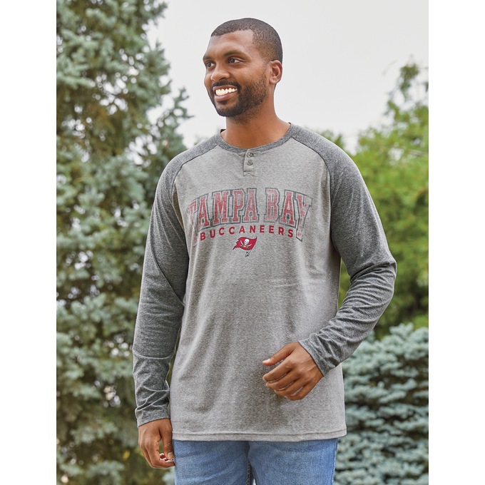 Men&#39;s NFL Long-Sleeve Henley, , large