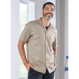 Dickies Short Sleeve Work Shirt, , large