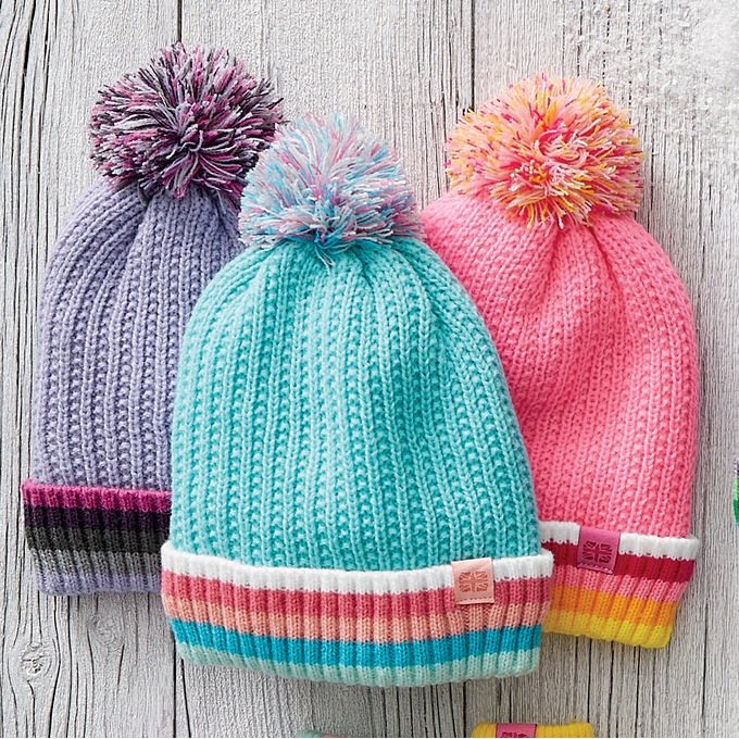 3-Pack of Knit Hats, , large
