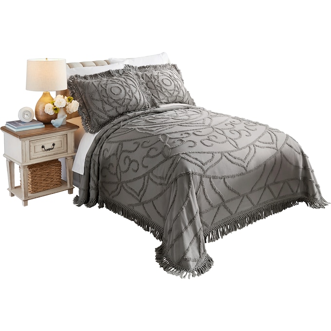 Florence Chenille Bedspread, , large