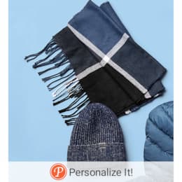 Britt’s Knits Men’s Winter Harbor Hat & Scarf Set, , large