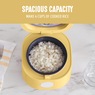 Greenlife 4-Cup Rice and Grains Cooker, Butter, large