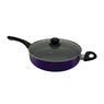 20-Piece Ceramic Metallic Cookware Set, Amethyst, large