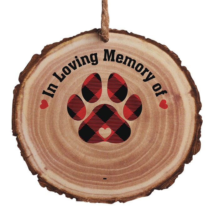 Personalized Pet Memorial Ornament, , large