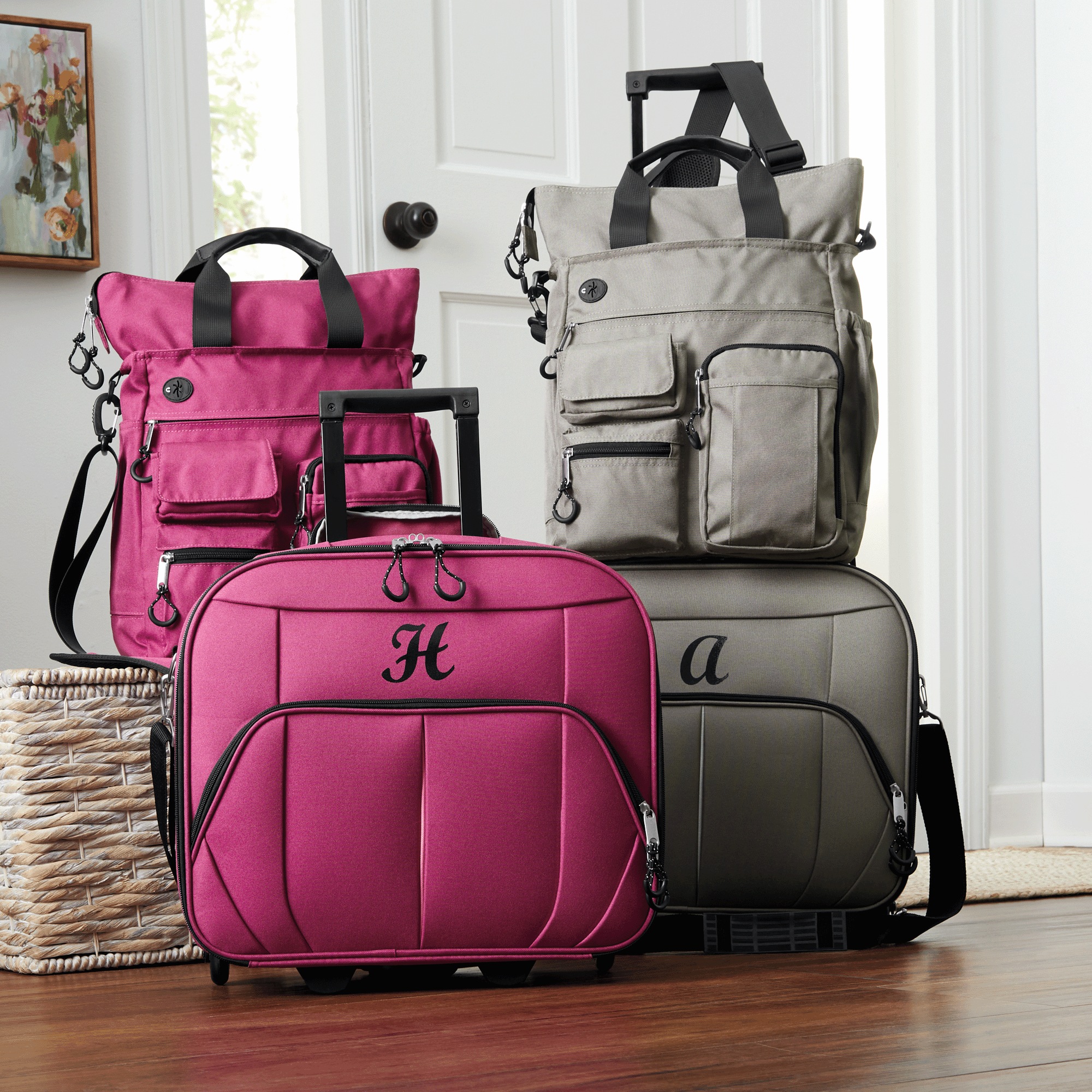 Overnighter 2-piece Luggage Set, , large