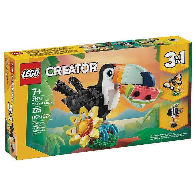 LEGO Creator 3-in-1 Wild Animals: Tropical Toucan, , large