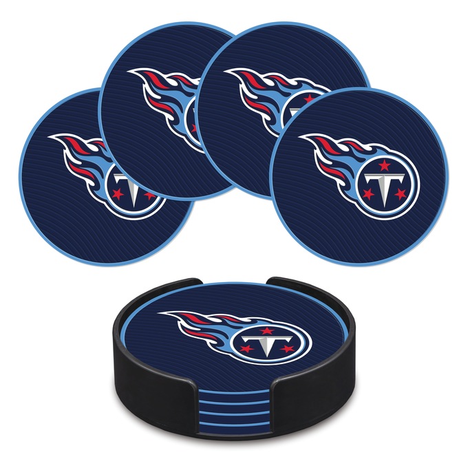 Set of 4 NFL Coasters, , large
