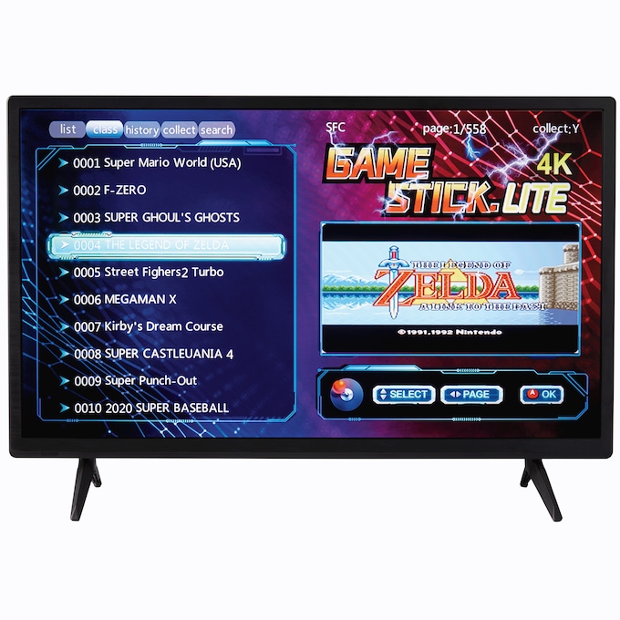 20K Games Plug & Play Retro Game System, , large
