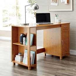 Bamboo-Style Desk, , large