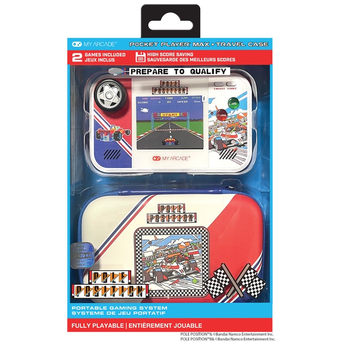 Pole Position Pocket Player, White, large