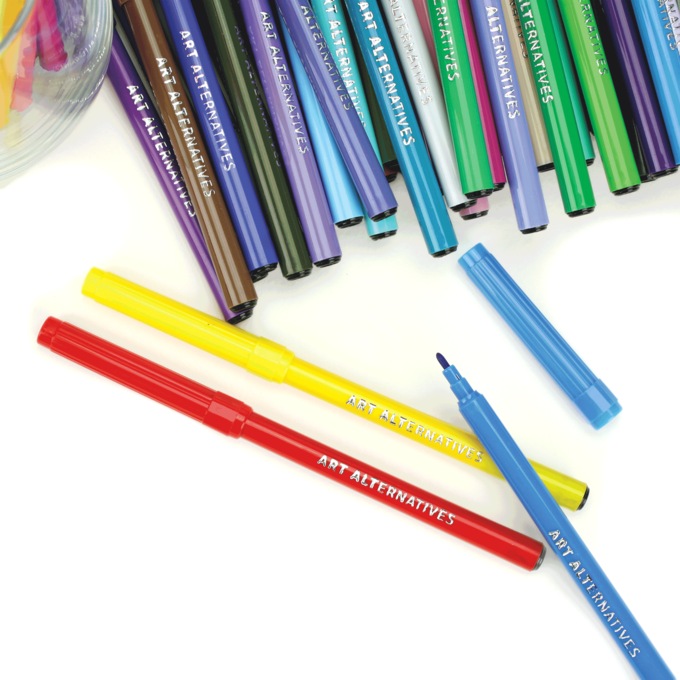 Art Alternatives 100-Piece Marker Set, , large