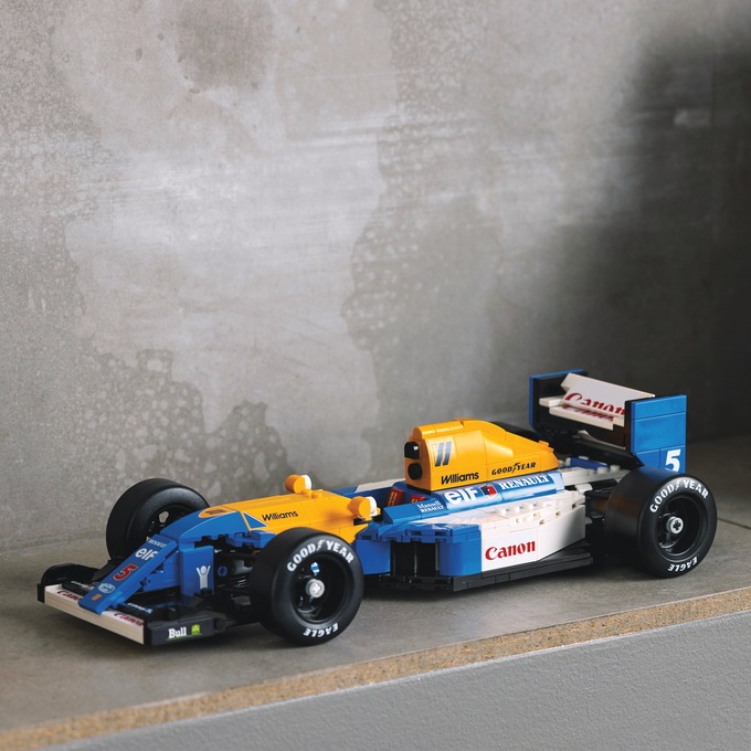 LEGO Icons Williams Racing FW14B & Nigel Mansell, Multi, large