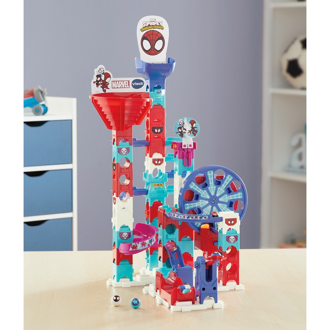 VTech Marble Rush It's Spidey Time Set, , large