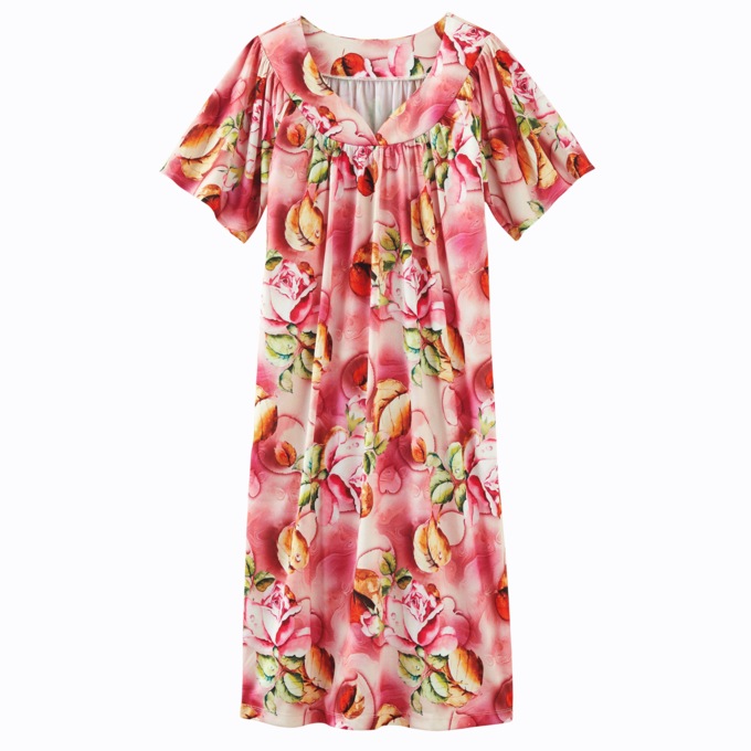 Sweetheart Neck Lounger, Rose Water, large