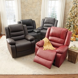Overstuffed Recliner, , large