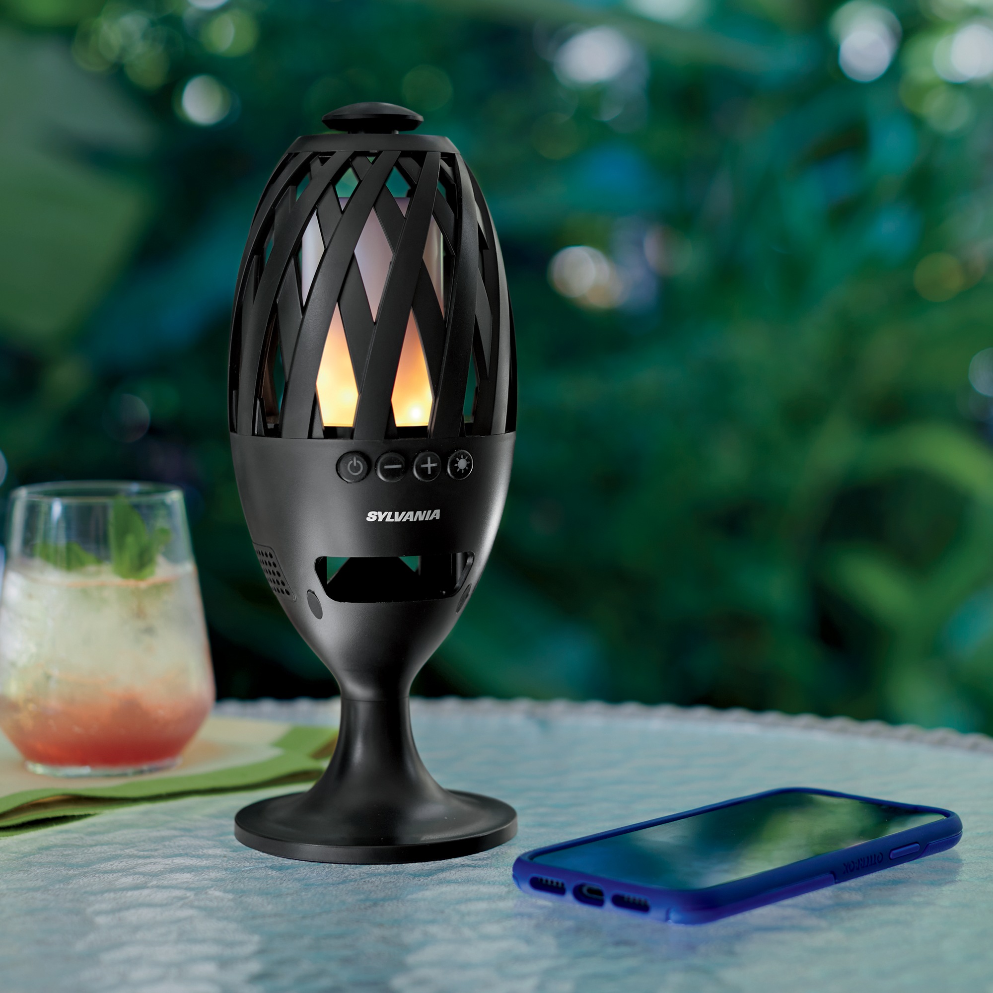 torch with bluetooth speaker