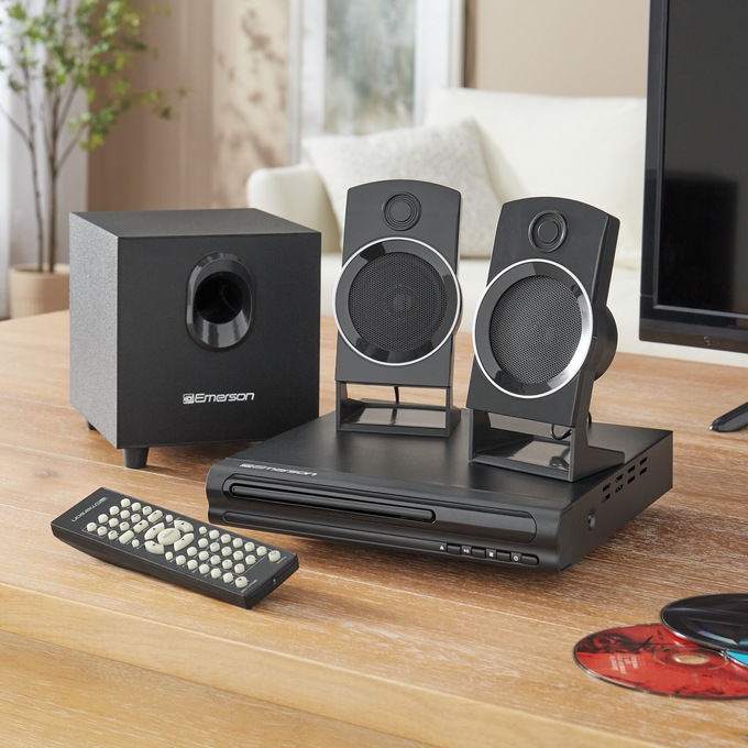 Emerson Home Theater System with DVD Player & Surround Sound, , large