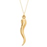10K Gold Horn Pendant, , large