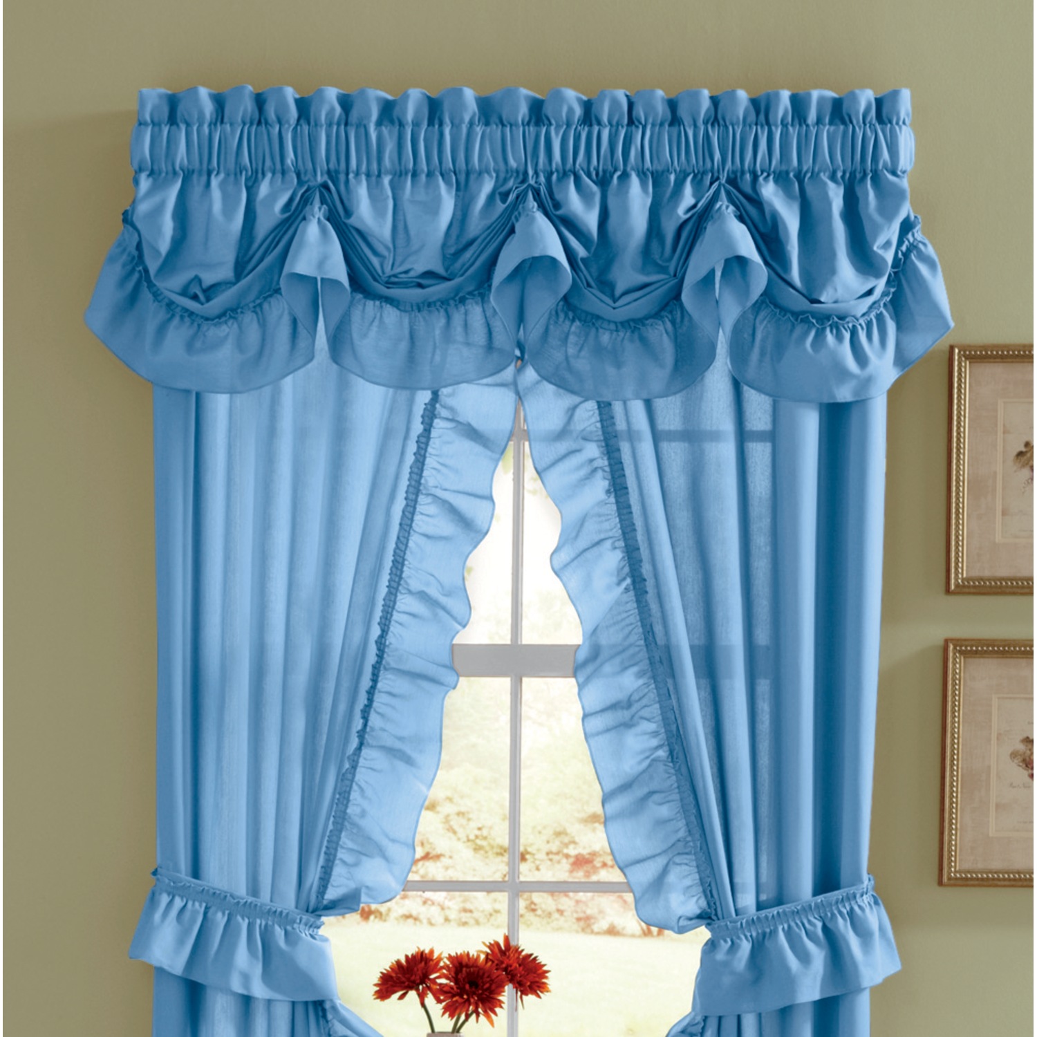 Mayfair Queen Anne Valance Montgomery Ward